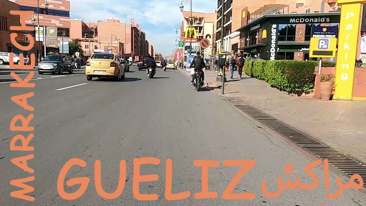 GUELIZ MOROCCO MARRAKECH جليز مراكش المغرب
