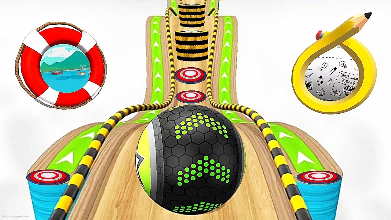 Going Balls Super SpeedRun New Gameplay Level 658