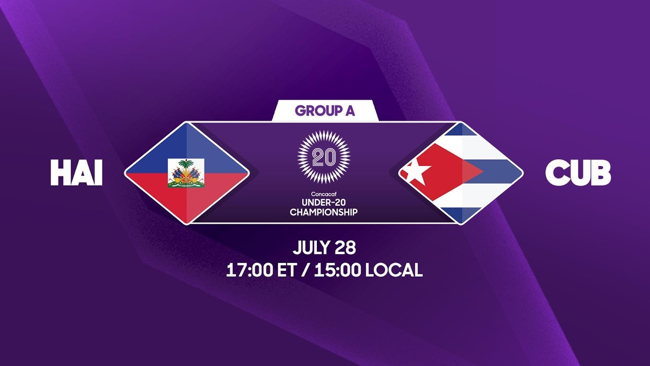 Haiti vs Cuba | 2026 Concacaf Under-20 Championship