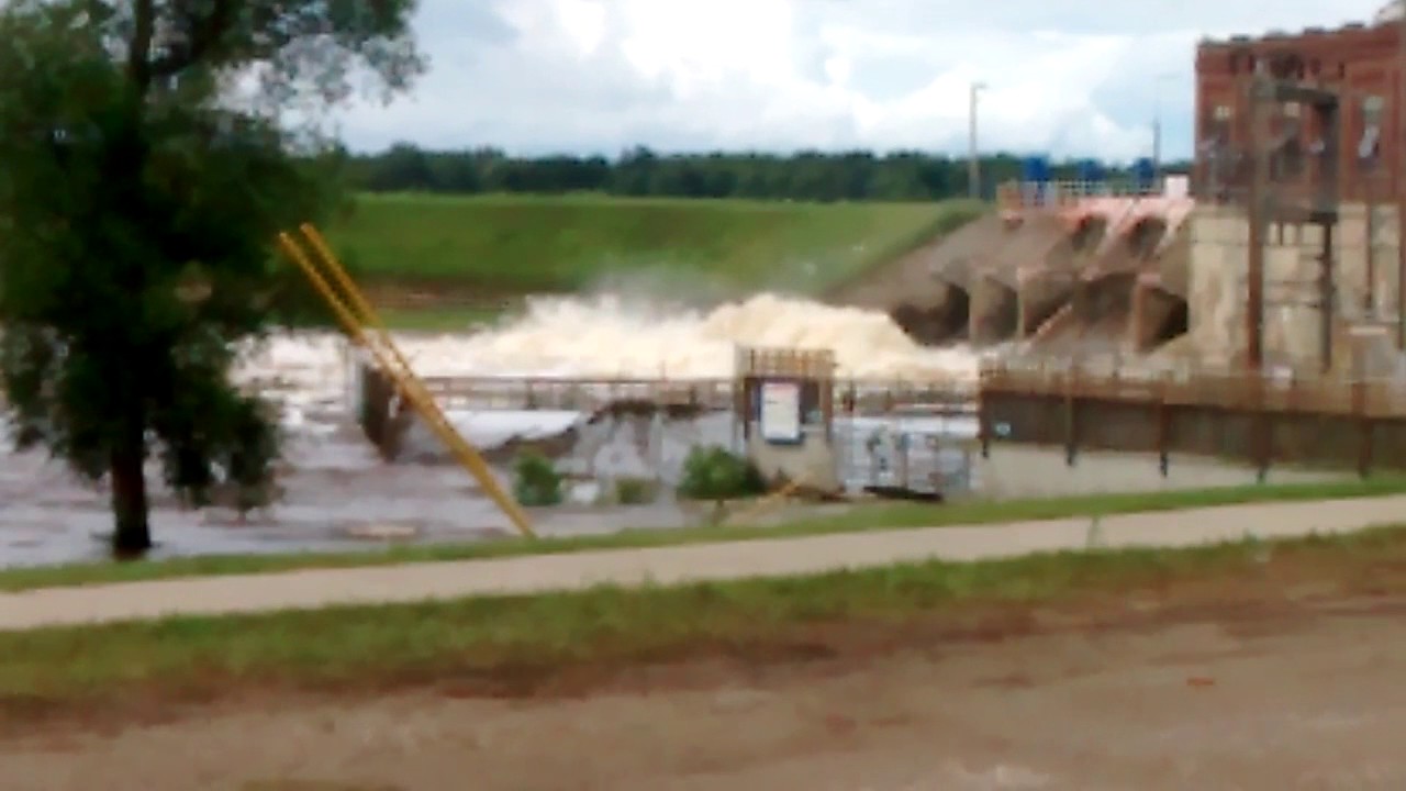 The last update of the Sanford flood of 2017?!?-- Water finally receding. 6/25/17