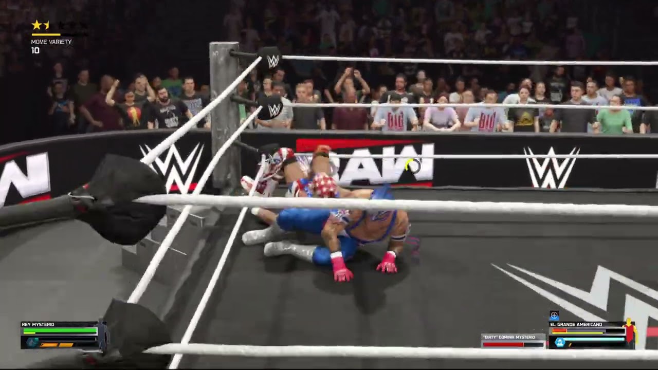 WWE 2K25 Rey Vs El Grande