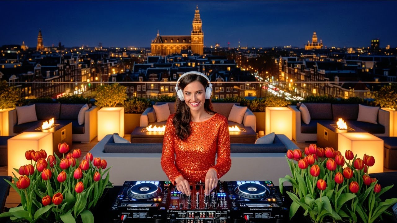 Midnight in Amsterdam 🌷 Luxury Deep House Radio for Night Vibes & Focus