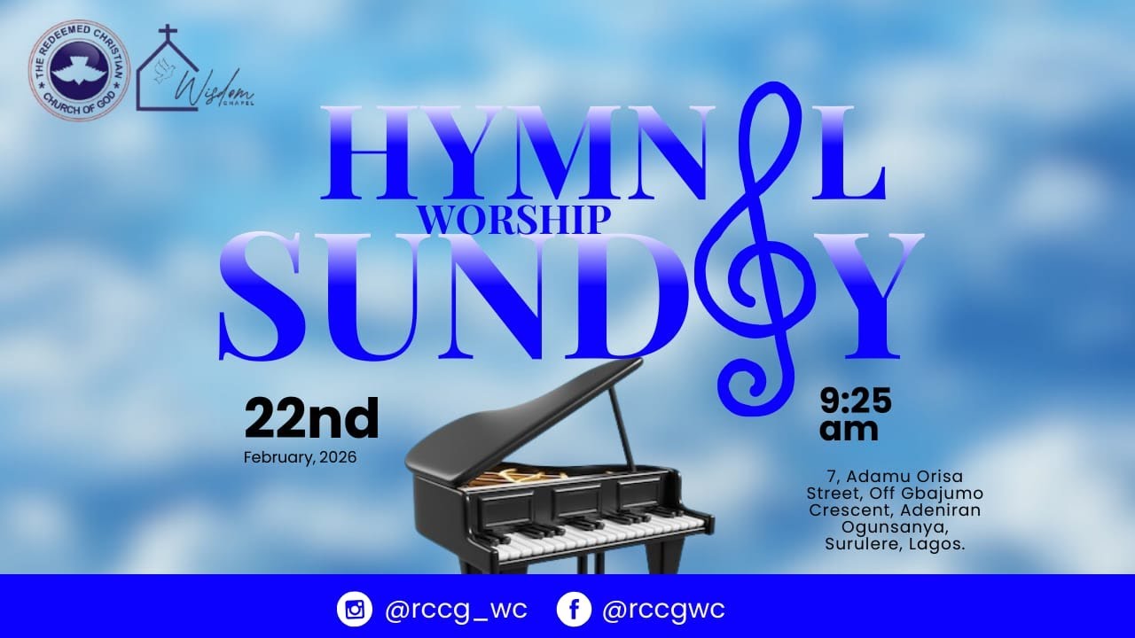 SPECIAL HYMNAL SERVICE  = 22/02/2025