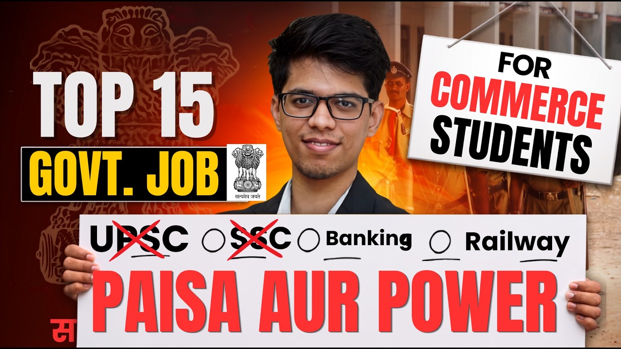 Top Government jobs after 12th commerce🚨| Commerce career options🔥Government exams after 12th| UPSC