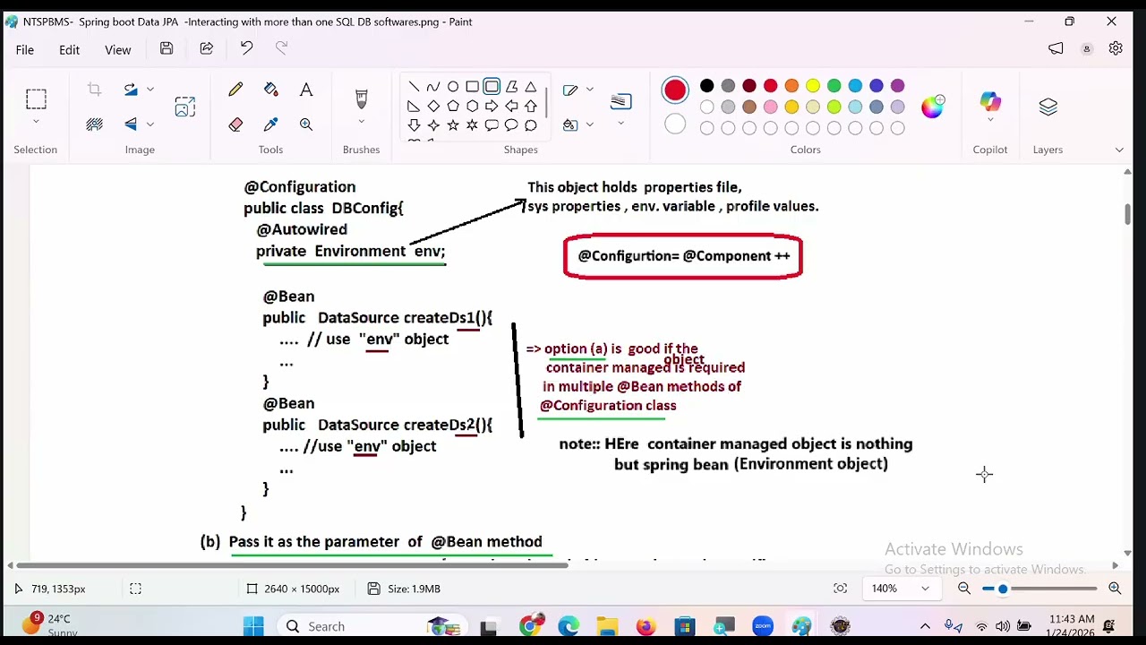 Spring Boot data JPA Connecting with two Databases
