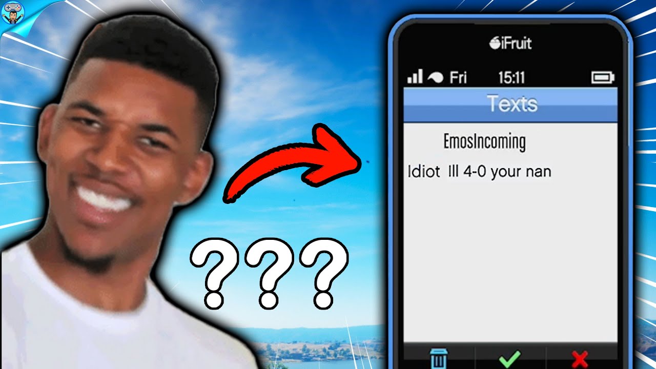 Trolling an ANGRY player and his 7 tryhard friends on GTA Online!