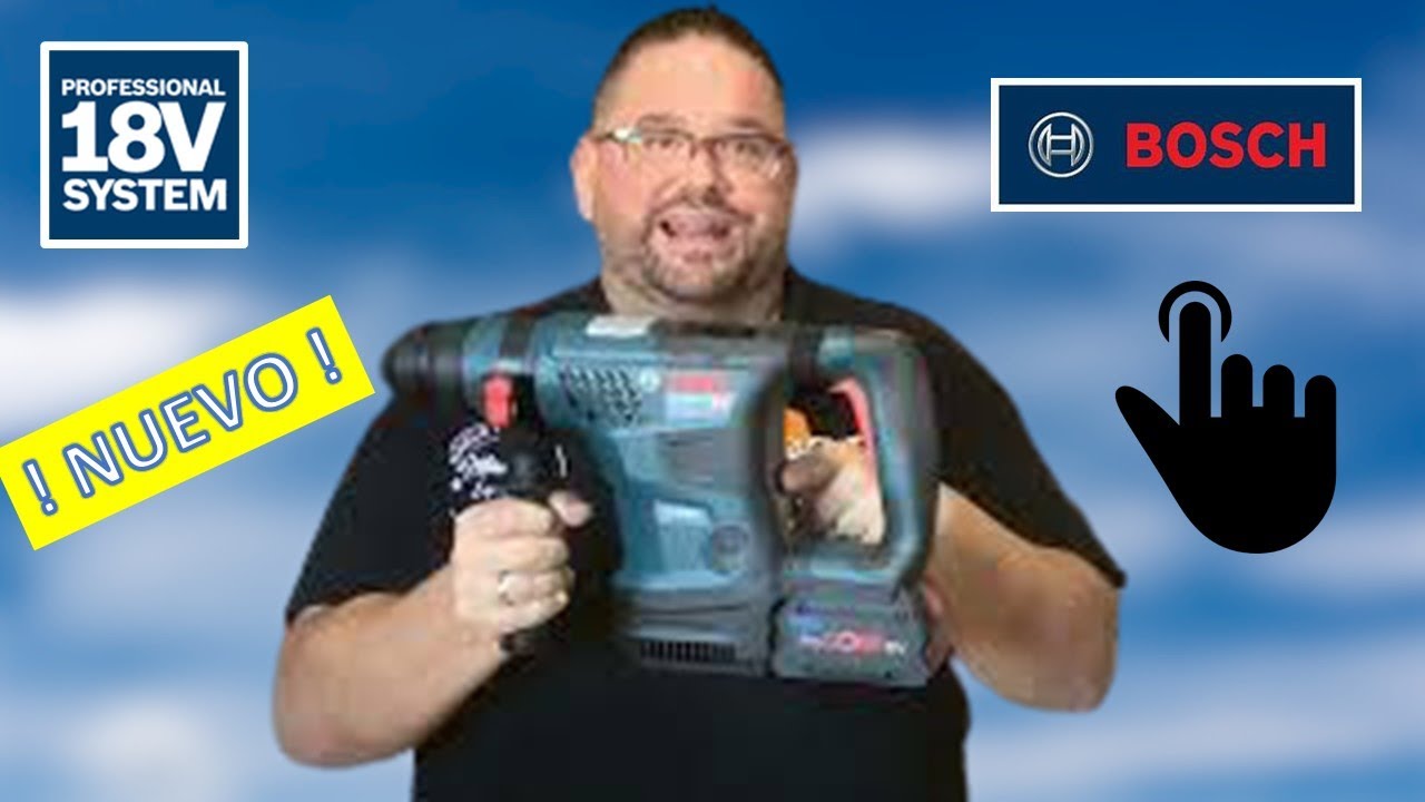 Самый мощный в мире аккумуляторный перфоратор SDS plus, Bosch GBH 18V-34 CF