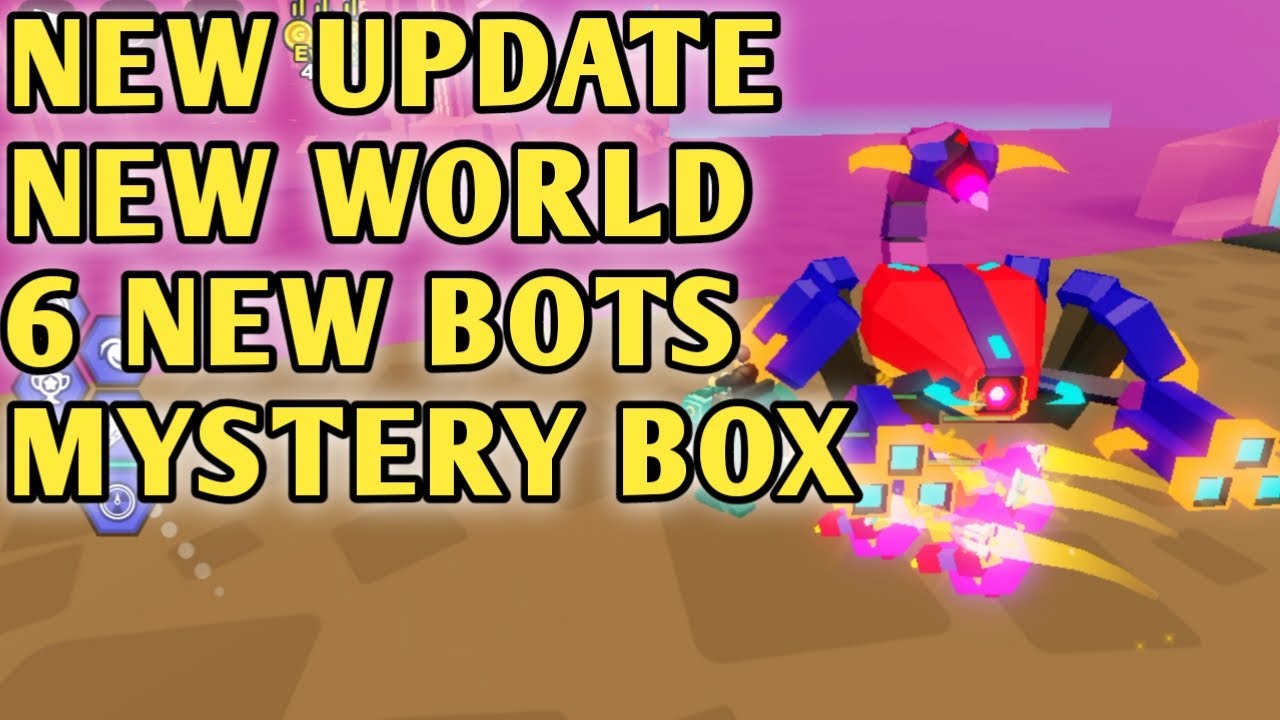 BOT CLASH NEW UPDATE /NEW WORLD /NEW BOTS/ NEW MOUNT /ROBLOX