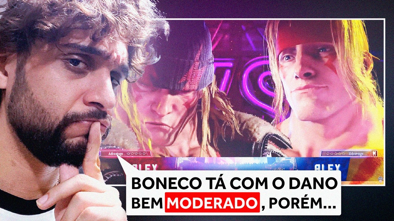 Reagindo ao GAMEPLAY do ALEX no Street Fighter 6 | Paulin Reage