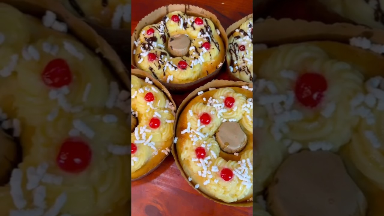 CON 1 KG DE HARINA 4 ROSCAS DE PASCUA  #roscadepascua #rosca #panaderia #cremapastelera