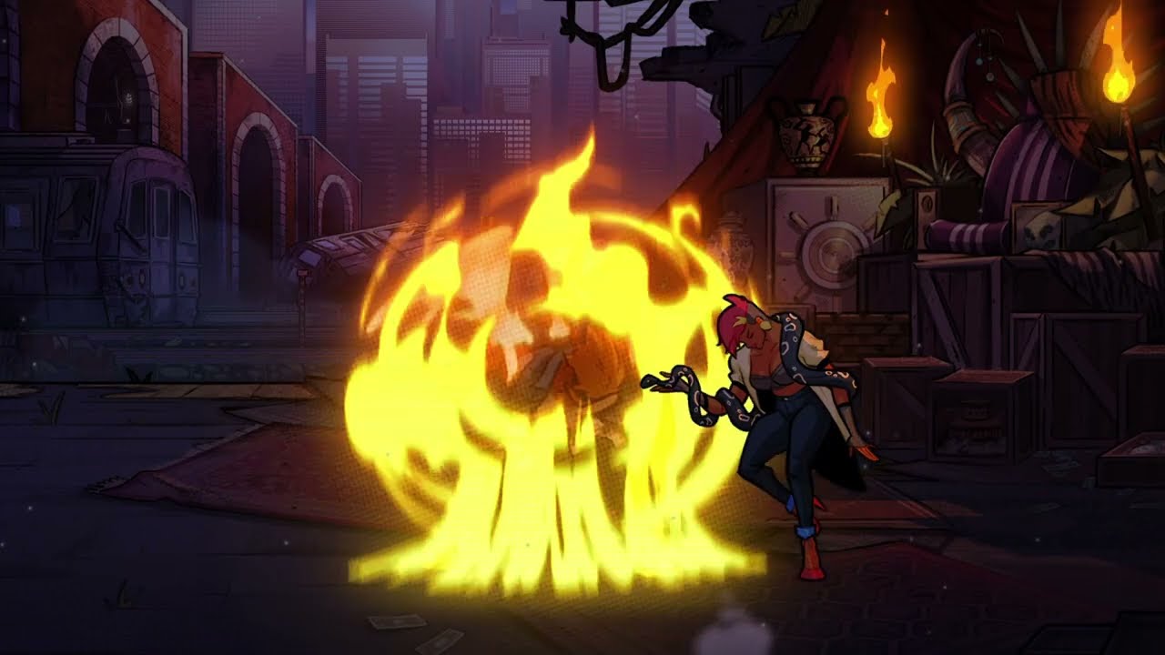 Streets of Rage 4 stage 1 Streets
