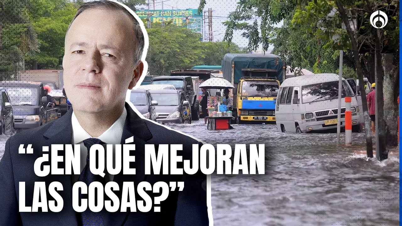 ¿Qué tiene que ver las lluvias atípicas con las inundaciones en periférico?, Ciro cuestiona