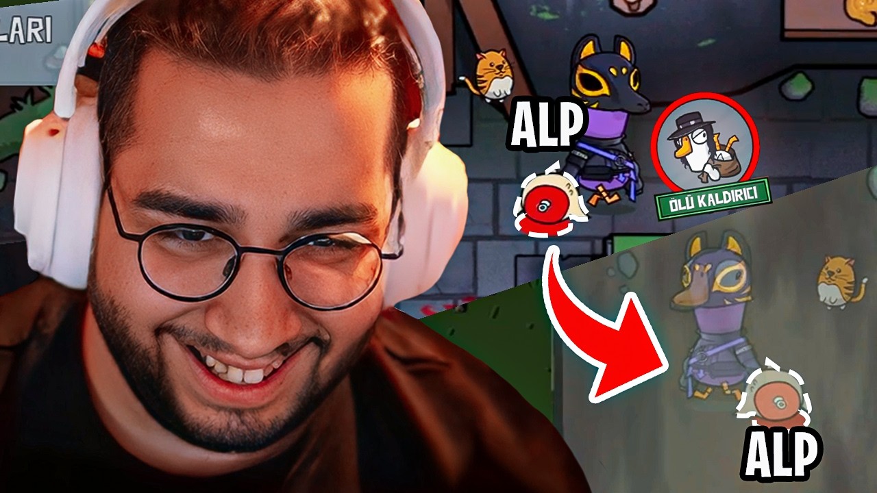 BÜTÜN CESETLERİ SAKLADIM ! | EKİP İLE GOOSE GOOSE DUCK