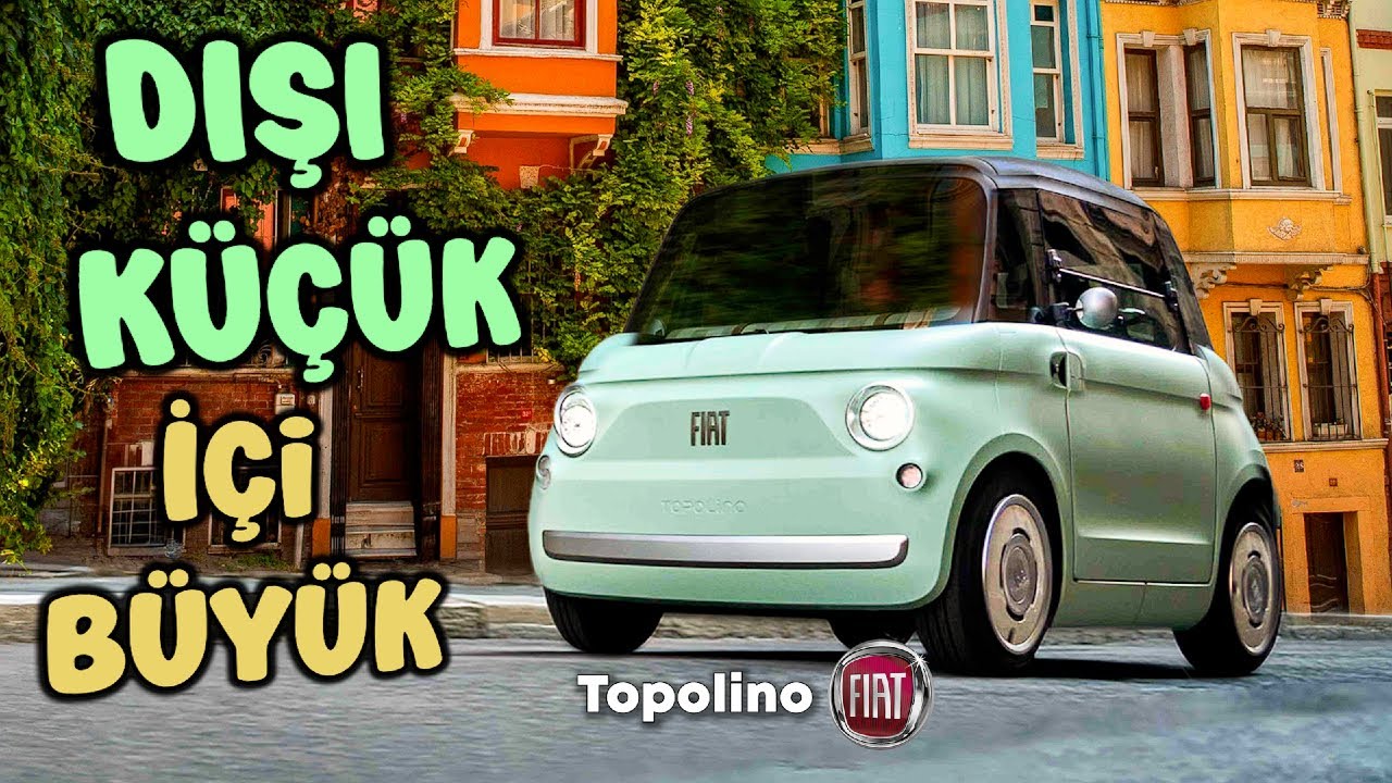 45 Basan Elektrikli Araba Denedim - Citreon Ami'nin Rakibi Fiat Topolino