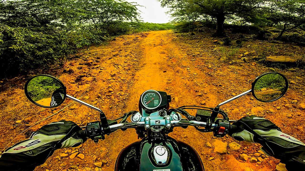 Honda Highness CB 350 Detailed Off-Road Ride In Hindi