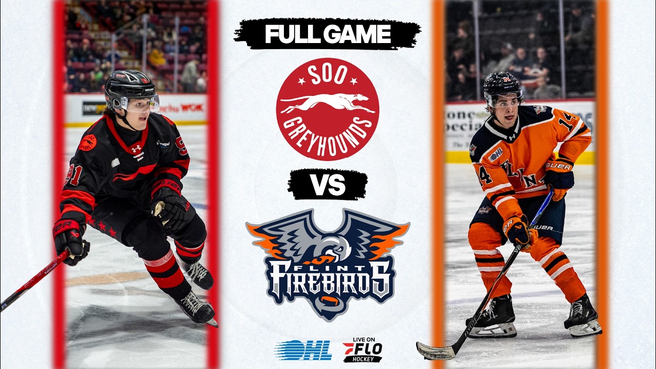 OHL Friday Night Faceoff - Soo Greyhounds vs Flint Firebirds | FloHockey Free Stream