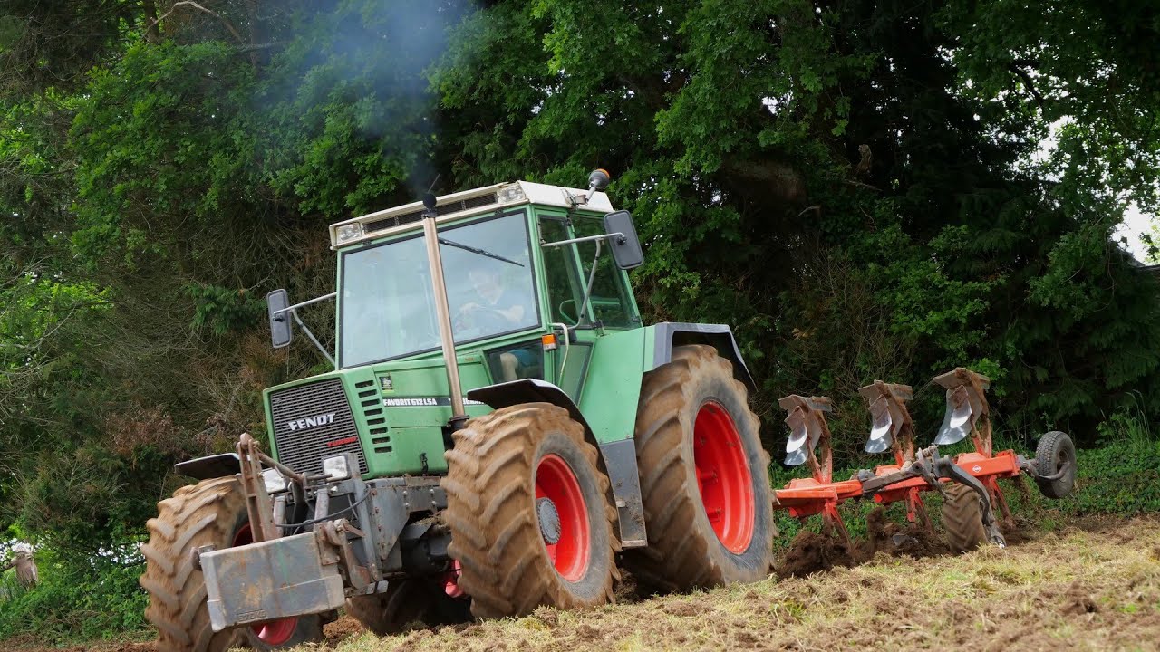 Ploughing 2021 | FENDT 612 LSA Turbomatik SOUND🔊 ! & Fendt 720 at WORK !
