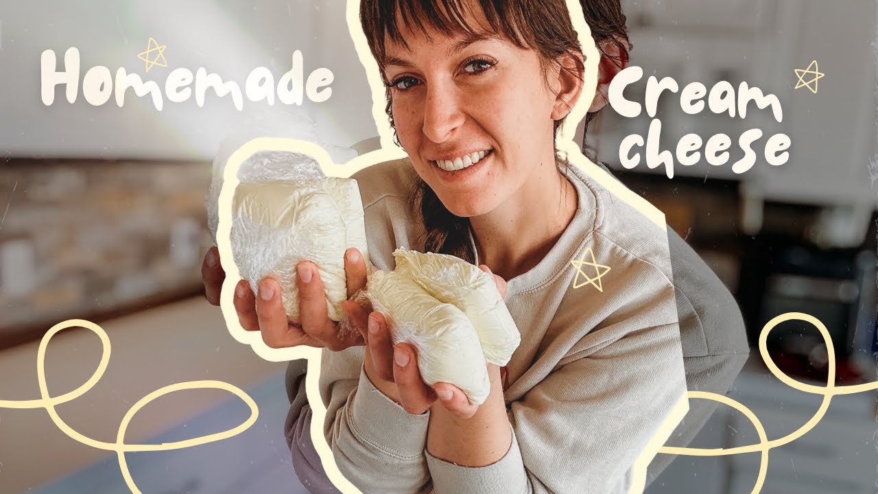 2 ingredient cream cheese with raw milk | super quick and easy!