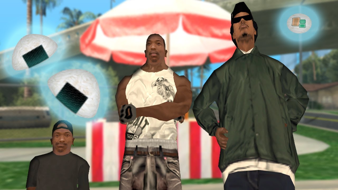 GTA San Andreas - CJ Vende Comida Japonesa