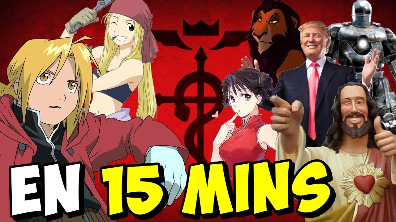 Fullmetal Alchemist Brotherhood EN 15 MINUTOS