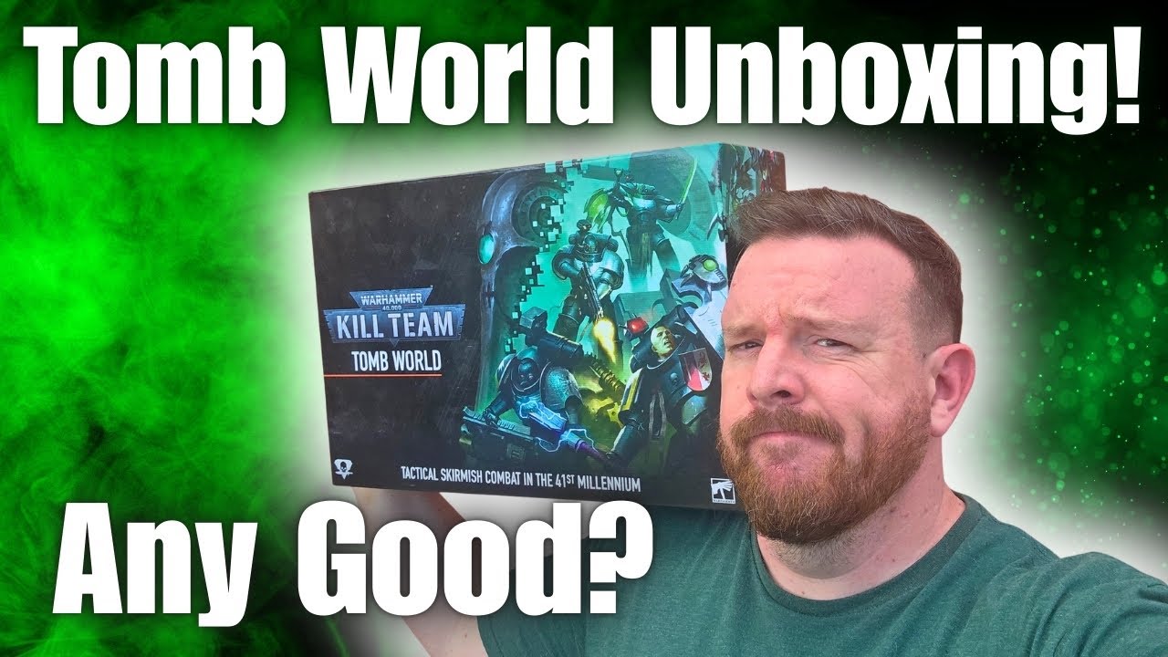 NEW Tomb World Kill Team Box UNBOXED! | Warhammer 40K First Look