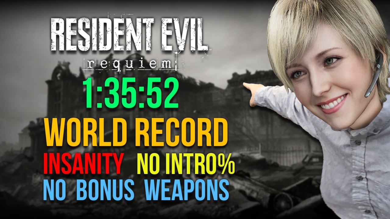 RE9 INSANITY SPEEDRUN IN 1:35:52 (WR No Intro)