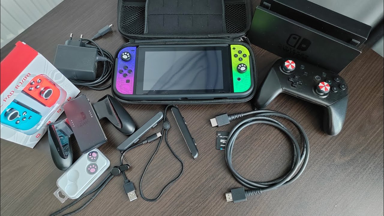 Обзор на nintendo switch rev1 в 2026г. Комплектация и во что играю. 🎮🎮🎮