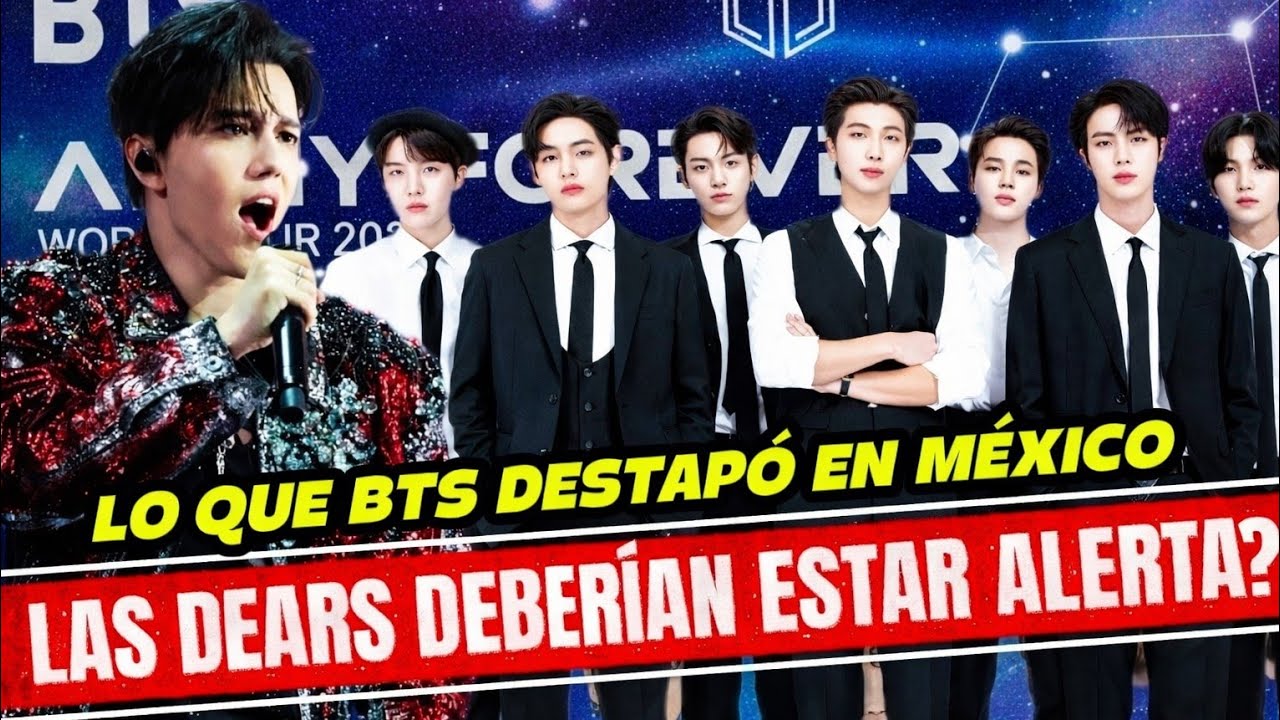 LO QUE PASO CON BTS EN MÉXICO PODRÍA OCURRIR A DIMASH Y LAS DEARS? - REFLEXIÓN 