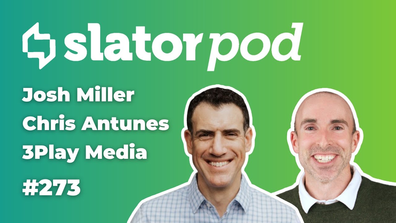 # 273 A Big New Market for Dubbing and Accessibility Solutions with 3Play Media co-CEOs