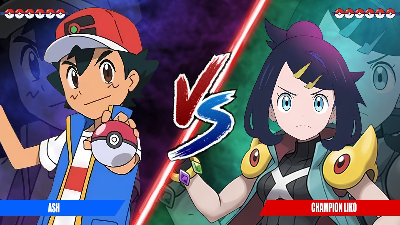 Pokémon Battle Multiverse ASH Vs. CHAMPION LIKO  Paldea Strongest