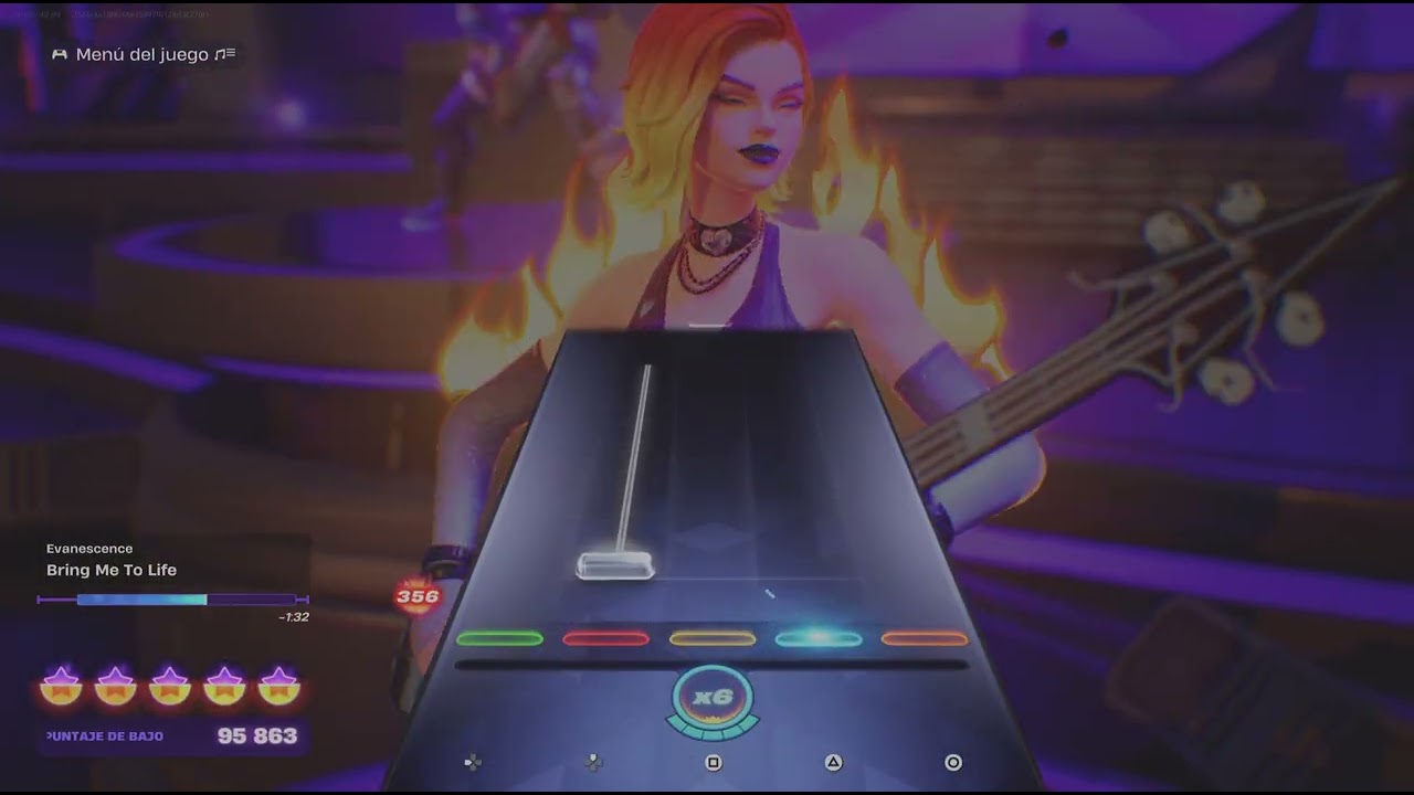 Fortnite Festival - Bring Me To LIfe by Evanescence - on bass