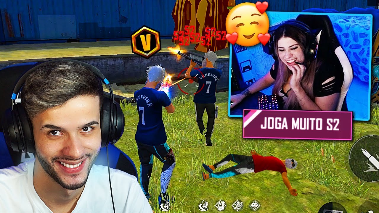 IMPRESSIONEI MINHA CRUSH NO X1 CONTRA 2 DESUMILDES!!