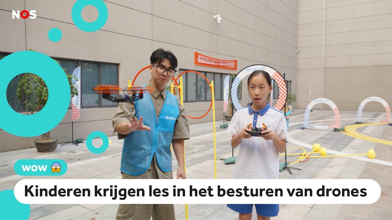Hier worden pizza's en bubbelthee met een drone bezorgd