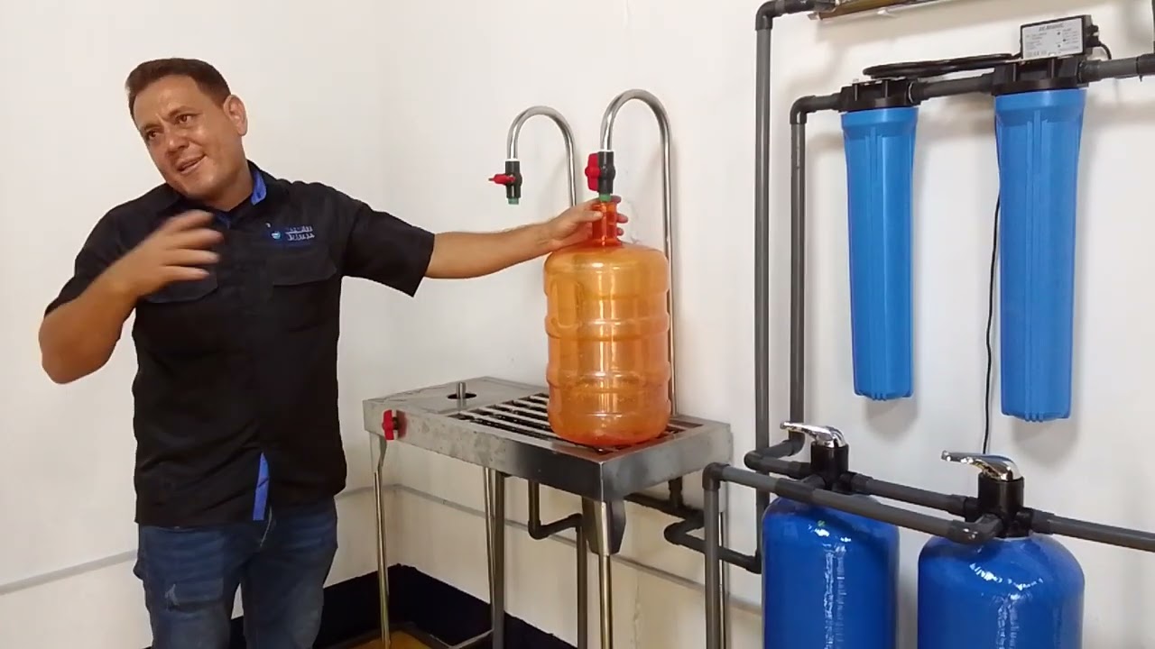 Inducción como operar una máquina de agua potable y máquina de hielo