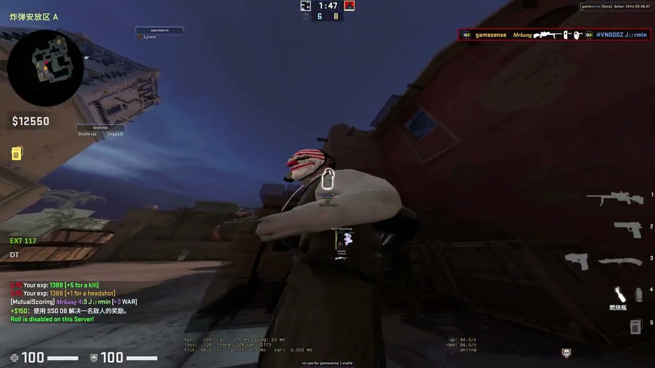 hvh highlights #5 ft gamesense.pub/underical.cc (sub giveaway)