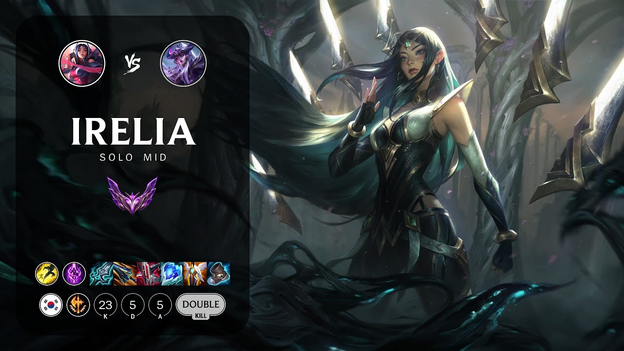 Irelia Mid vs Syndra - KR Master Patch 14.3