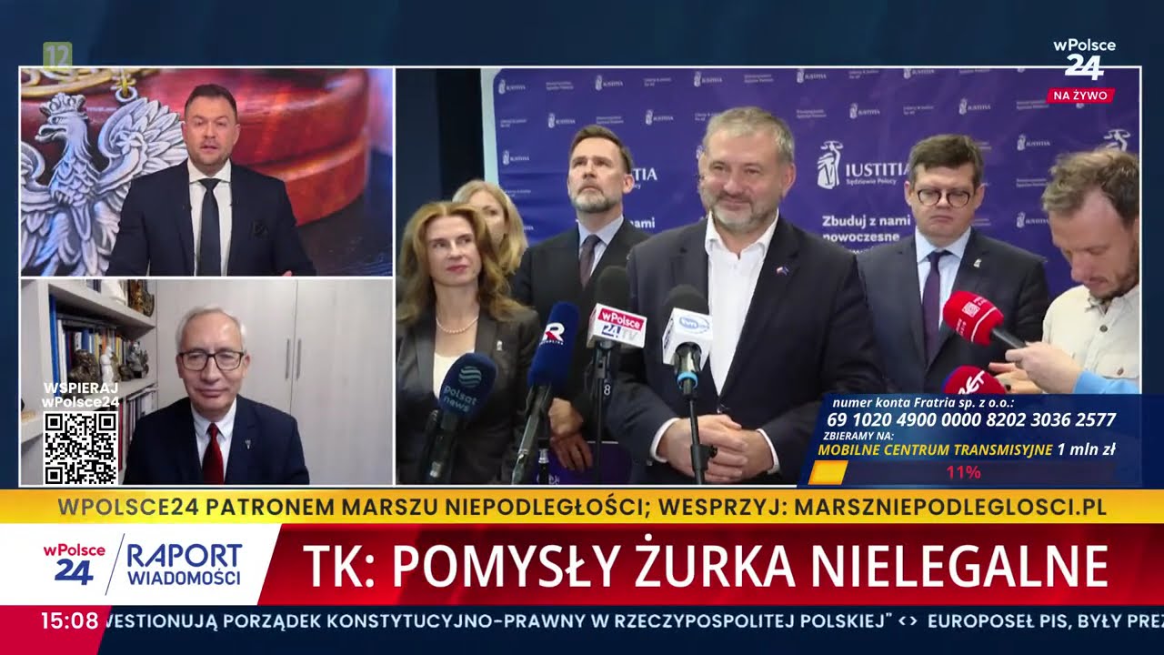 Polska praworządność a działania ministra Żurka &ndash; analiza i komentarze .Raport wPolsce24