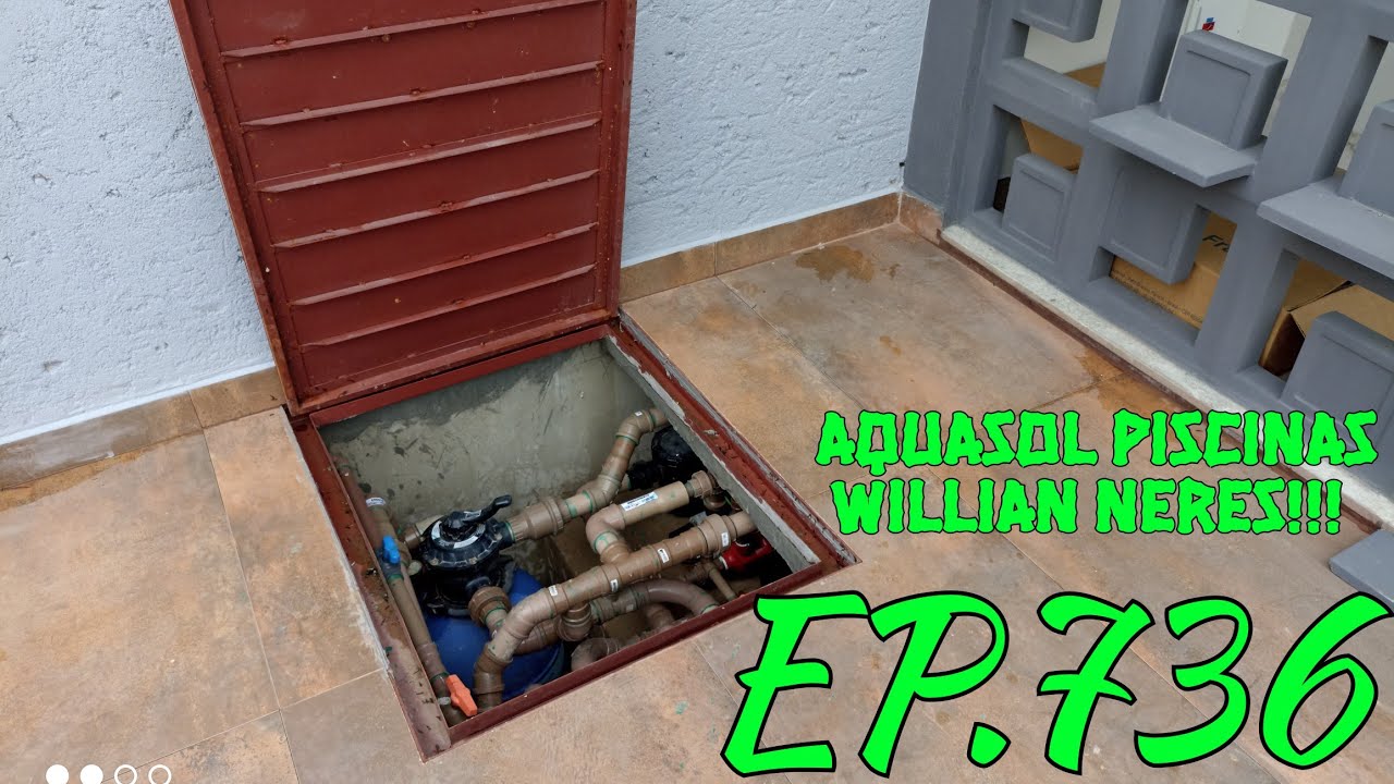 #488 - CASA DE MÁQUINA PISCINAS quais dimensões e profundidade deixar