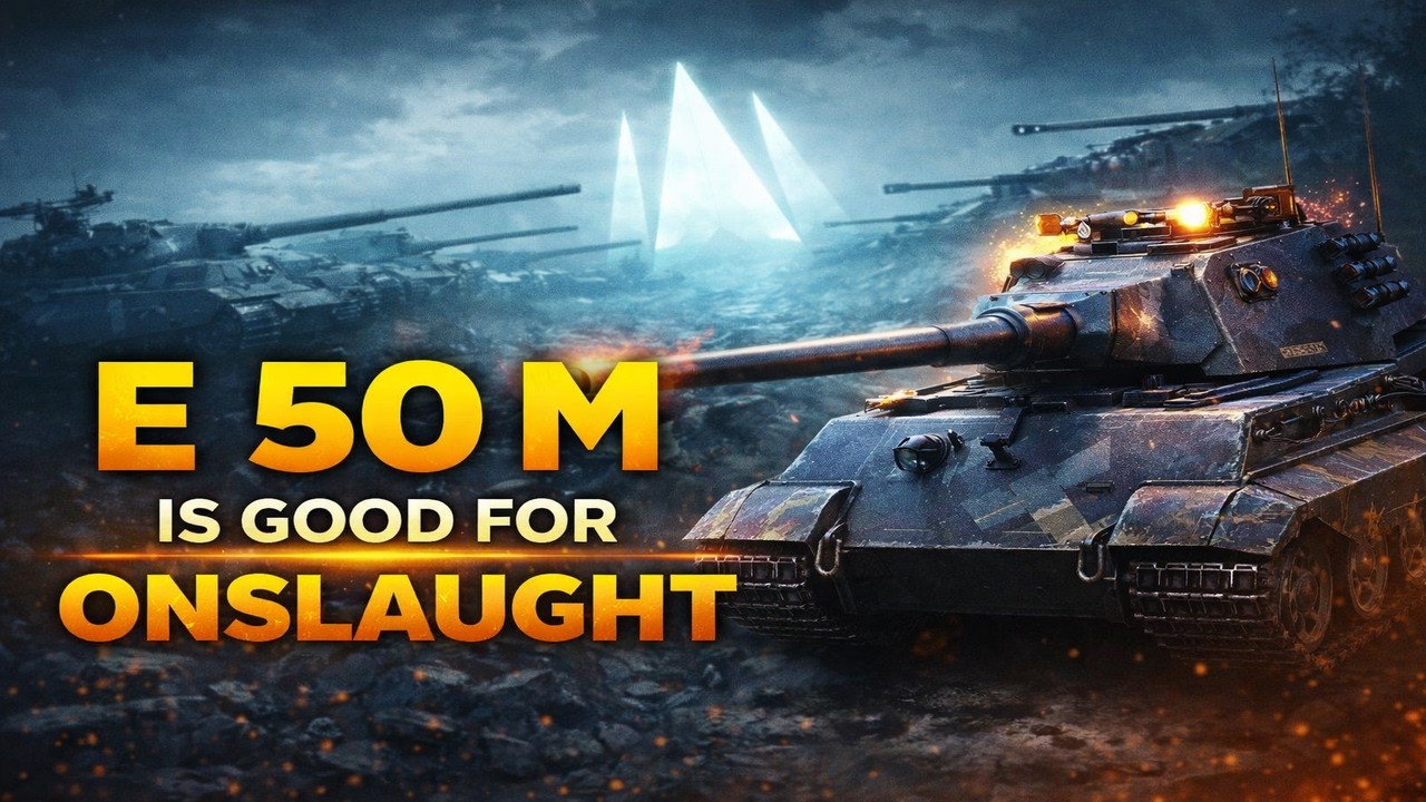 E 50 M – Almost 10K DAMAGE | Is It a GOOD Tank for ONSLAUGHT? | WoT 2.0