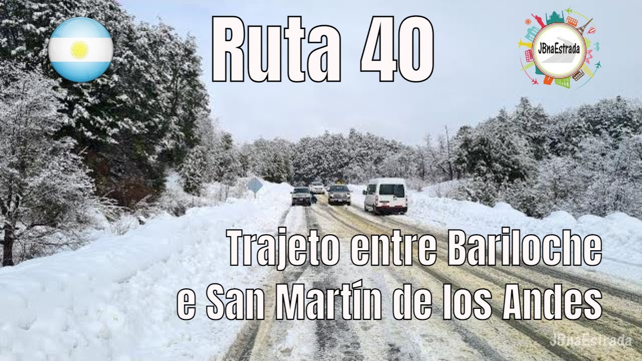 Argentina - Trajeto entre Bariloche e San Martín de los Andes