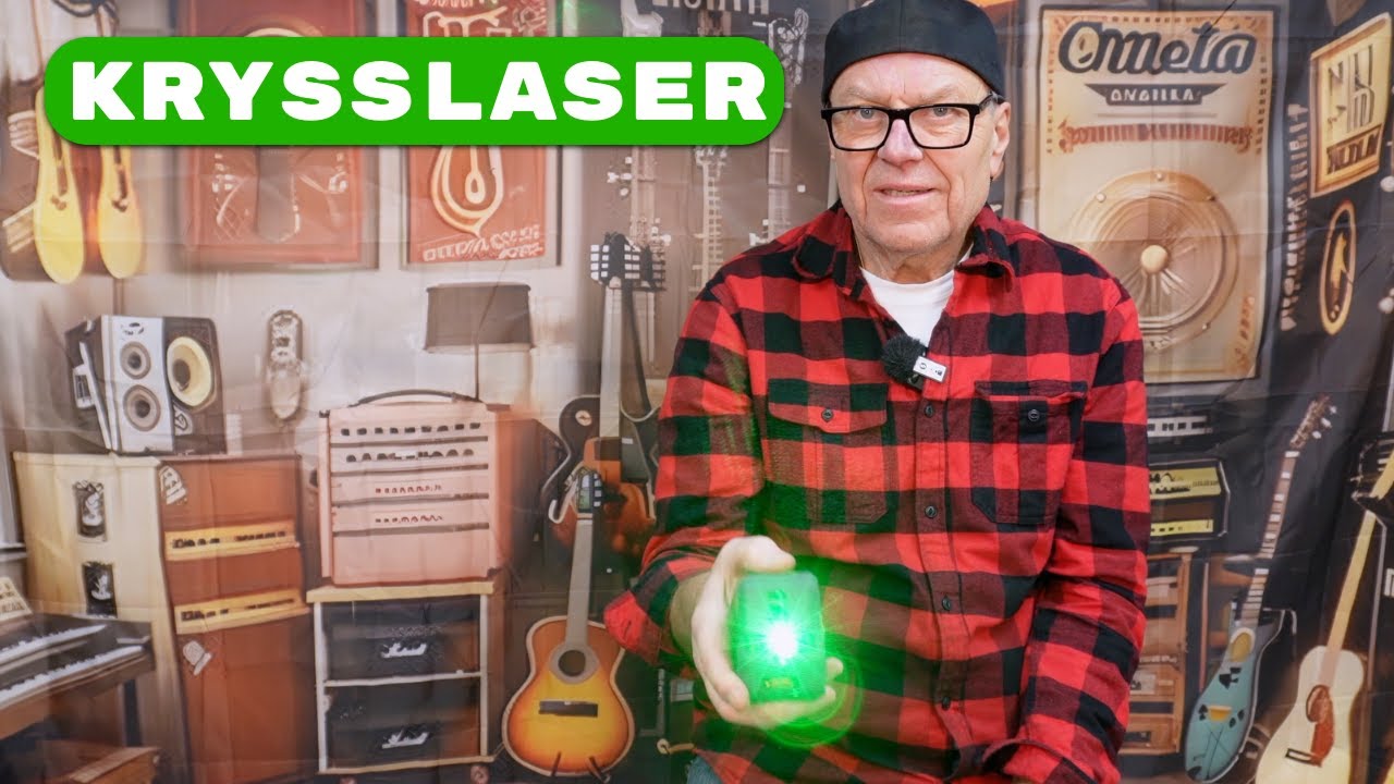 Billig grön Krysslaser, är det något att ha?