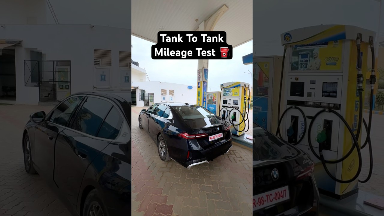 Bmw 5 Series Petrol Mileage Test - Tank To Tank Test Of 780 Kms !!