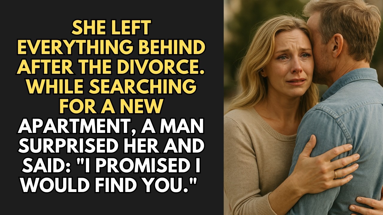 She Left Everything Behind After The Divorce. While Searching For A New Apartment, A Man...