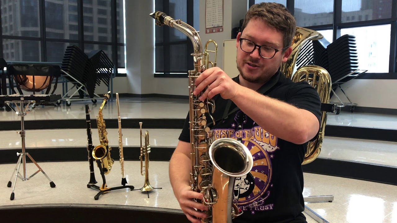 1927 Conn New Wonder II C Melody Saxophone in Nickel Plate w/ Straight Neck