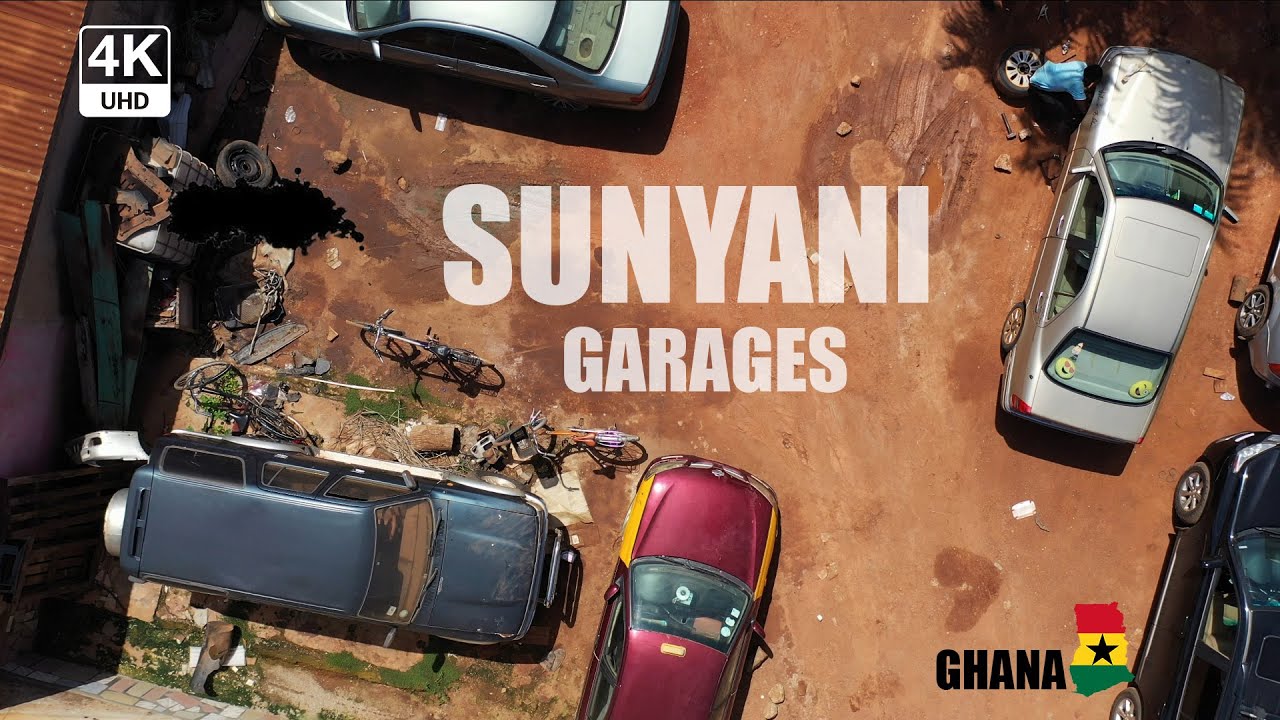 Sunyani Garages Magazine Aerial view 4K