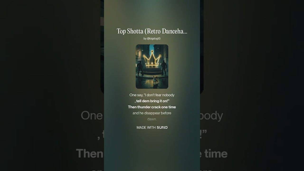 Top Shotta (Retro Dancehall Reggae) (Male) | Verman Bedessee and BDC A.I.M. Band