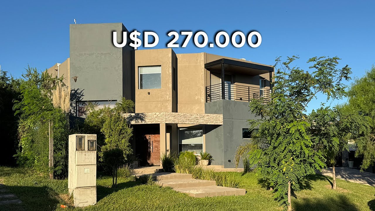 Vendida! Mira la casa que podes comprar con credito y seguridad 24 hs en Córdoba U$D 270.000
