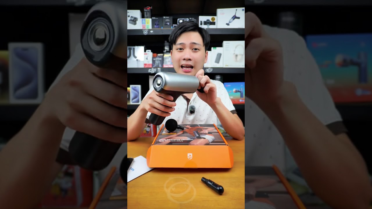 REVIEW MÁY MASSAGE PHILIPS 7324 PIN KHỦNG GIẢM ĐAU NHỨC NHANH