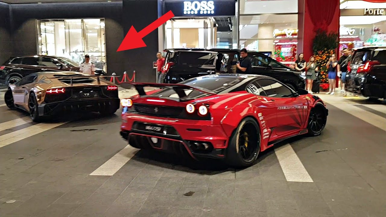 How to EMBARRASS Ferrari and scare a girl…Bring a Lamborghini!!!