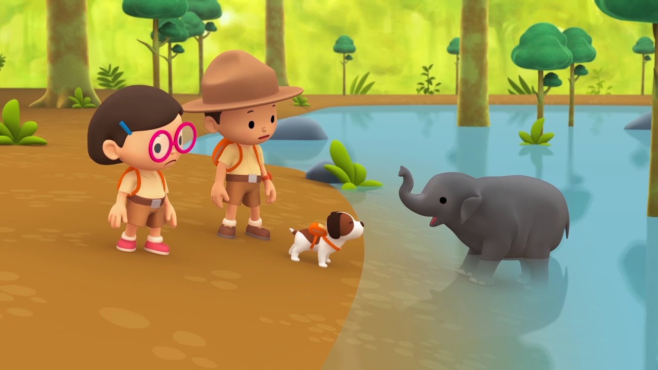 Asian Elephant - Leo The Wildlife Ranger Minisode #122
